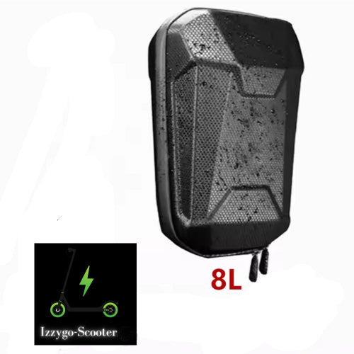 Hartschalentasche-Lenkertasche-8-Liter-scooter-logo-izzyGo