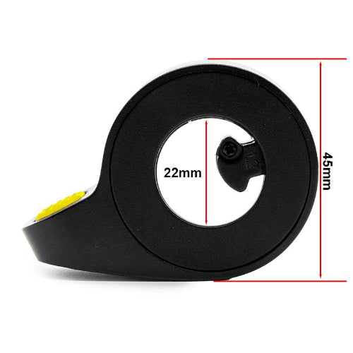 Ninebot-G30d2-Gashebel-Gelb-Maßen