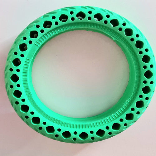 Vollgummi-Reifen-Grün