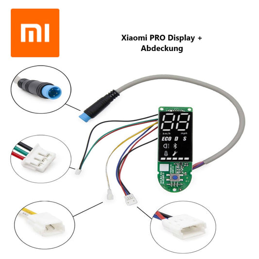 Dashboard-Xiaomi PRO Display + Abdeckung / 3 Stecker!