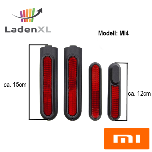 XiaoMi4 Pro Reflektoren-Set Rot
