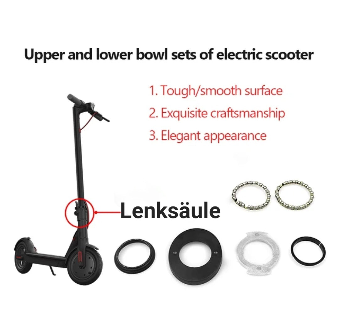 Xiaomi Elektro-Scooter Kugellager Set