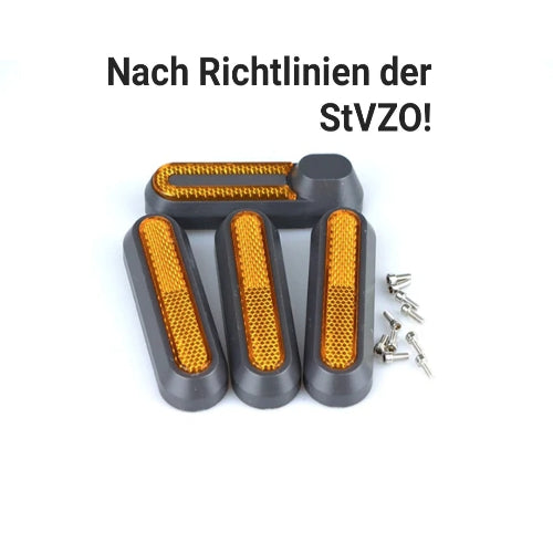 Reflektoren-Set-Gelb-mit-Schrauben