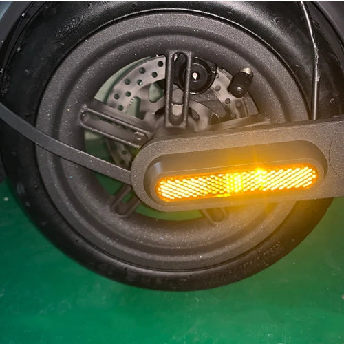 Reflektor-gelb-Hinten-scooter