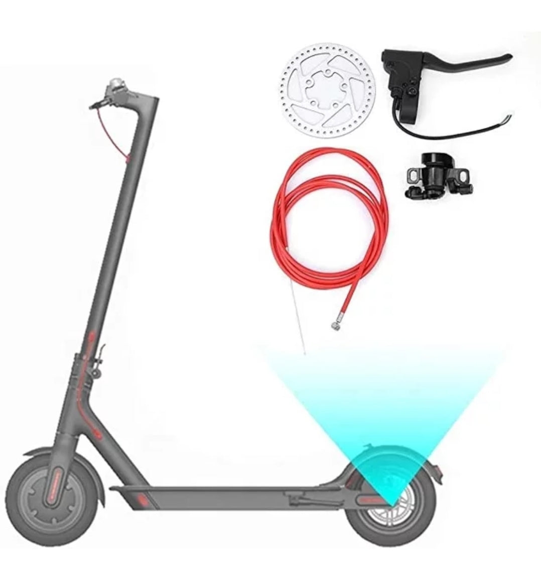 Xiaomi Bremsen Set 4 Teilig Komplett Set