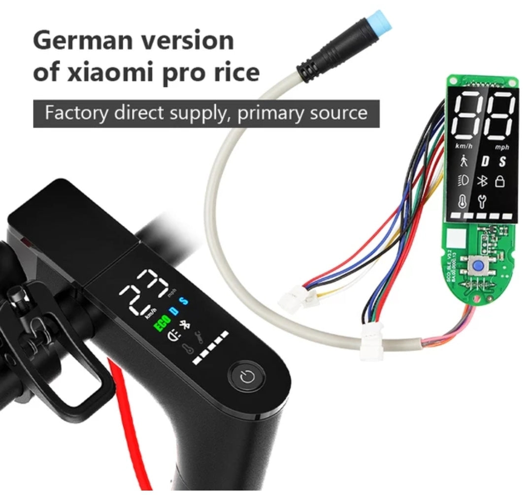 Xiaomi Original Dashboard Display 4 Stecker!