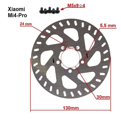 Bremsscheibe-130mm-Mi4d-pro-Scooter