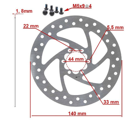 Bremsscheibe-140mm-Produktmassen