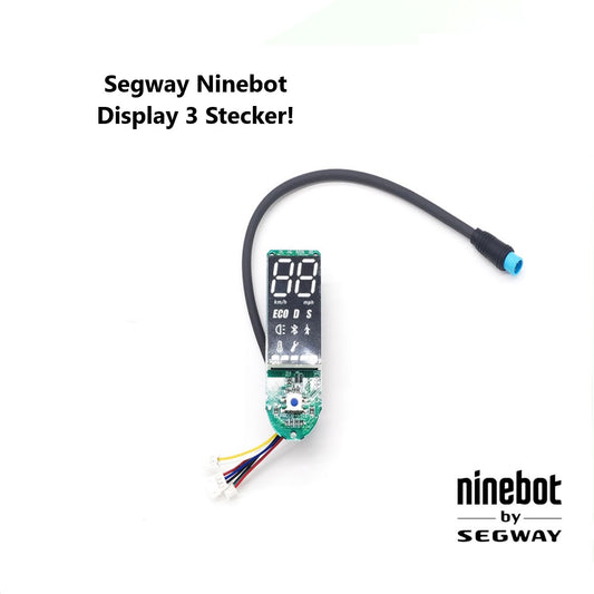 Dashboard Panel Segway Ninebot G30D/D2 3-Stecker!