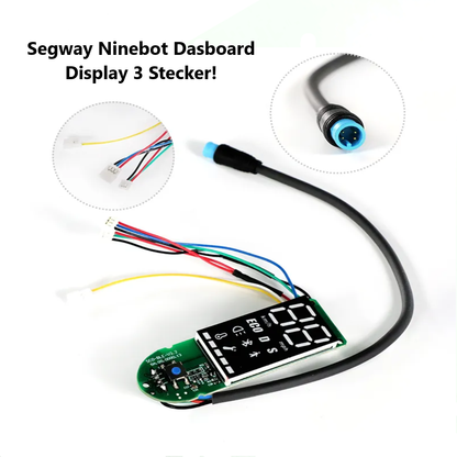 Dashboard Panel Segway Ninebot G30D/D2 3-Stecker!