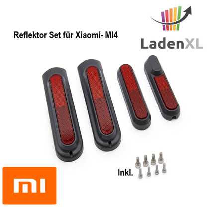 XiaoMi4 Pro Reflektoren-Set Rot