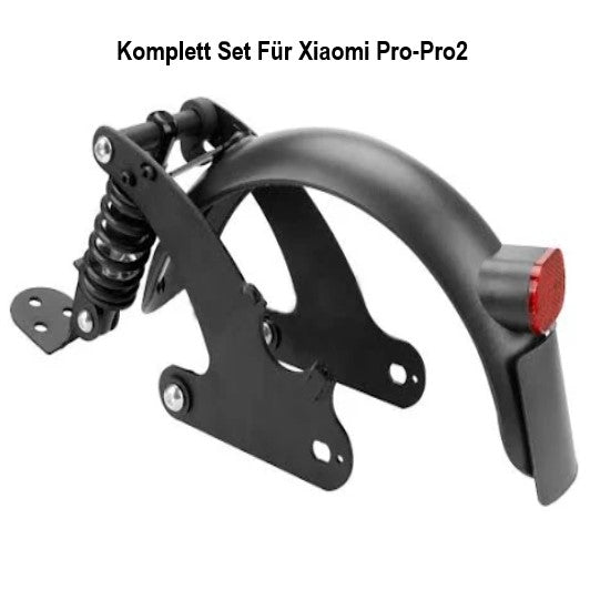 Hinterradaufhängung Set XIAOMI Pro/Pro2 Schwarz