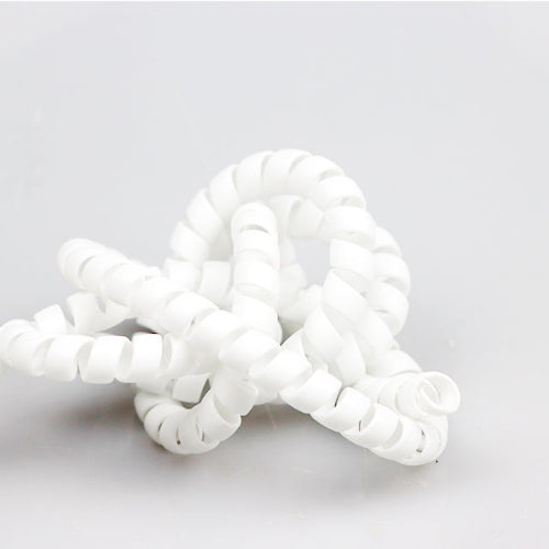 Kabelabdeckung-Kabelspirale-Weiß-Elektrik-Roller-Zubehör