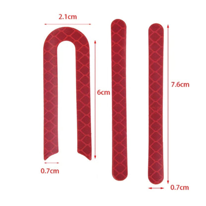 Sticker-Aufkleber-Rot-Reflektierend-Xiaomi-Scooter-Abmessungen