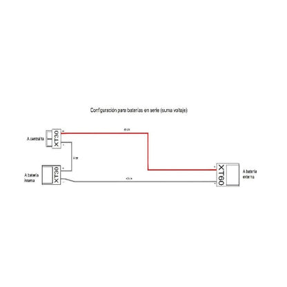 Verbindungskabel-Batterie-Serielles-Anschluss-Roller